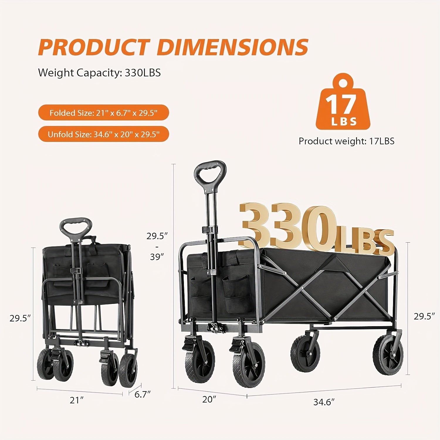 Collapsible Wagon Cart