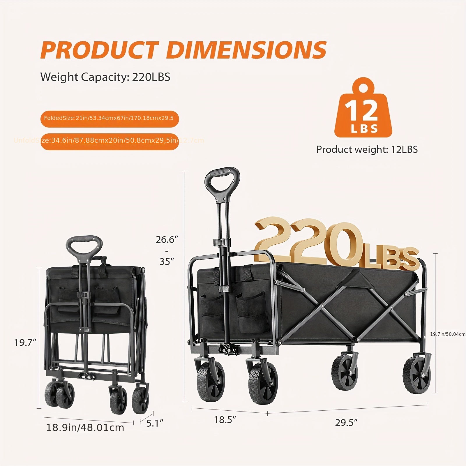 Collapsible Wagon Cart