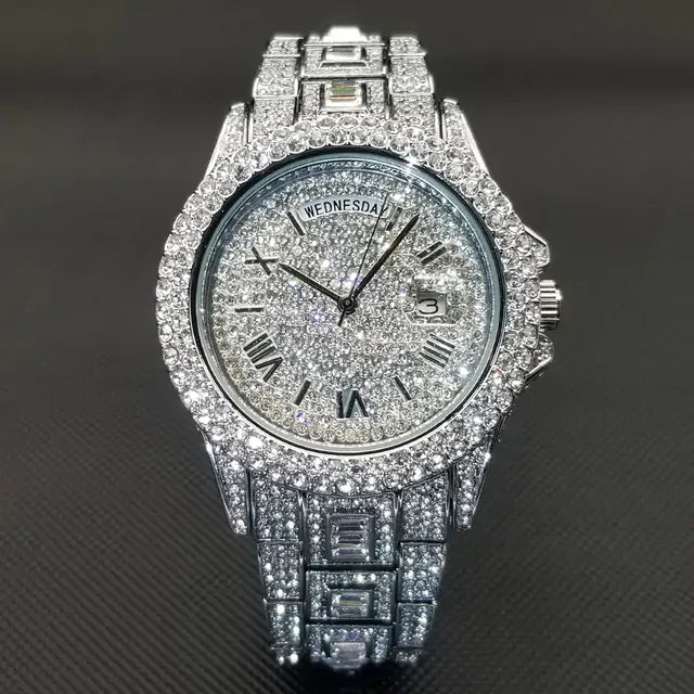 Men's Luxury Crystal Watches - DISCOVERIES DEPOT