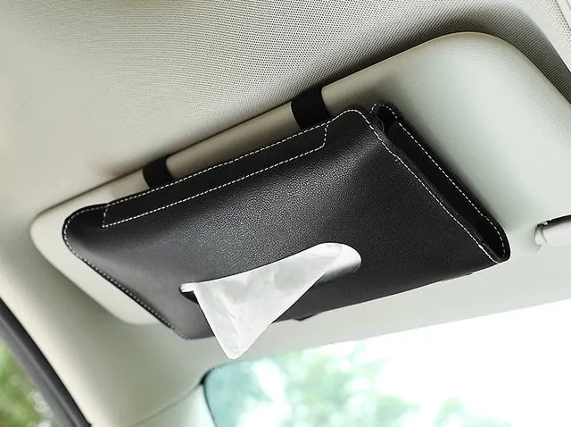 Car Sun Visor Tissue Box Holder - DISCOVERIES DEPOT