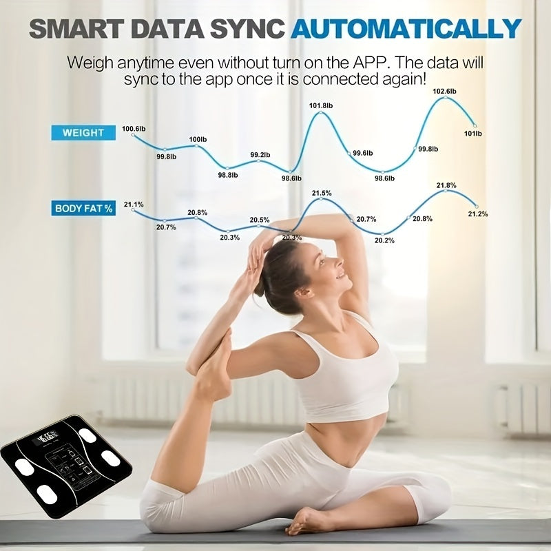 Wireless Smart Body Fat Scale - Accurate Weight & Health Metrics