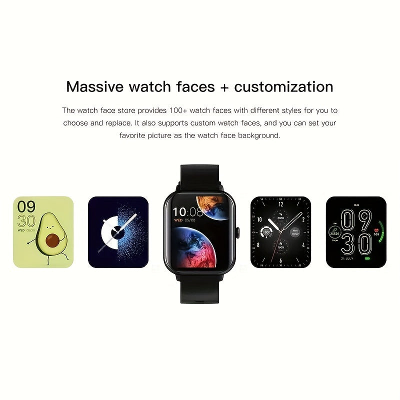 Smartwatch with Call - 1.83'' Screen, Sports Modes, AI Control