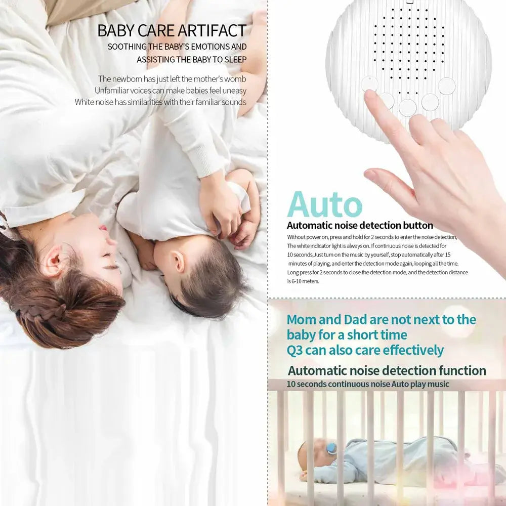 Sleep Sound Machine - Baby Sleep Machine - DISCOVERIES DEPOT