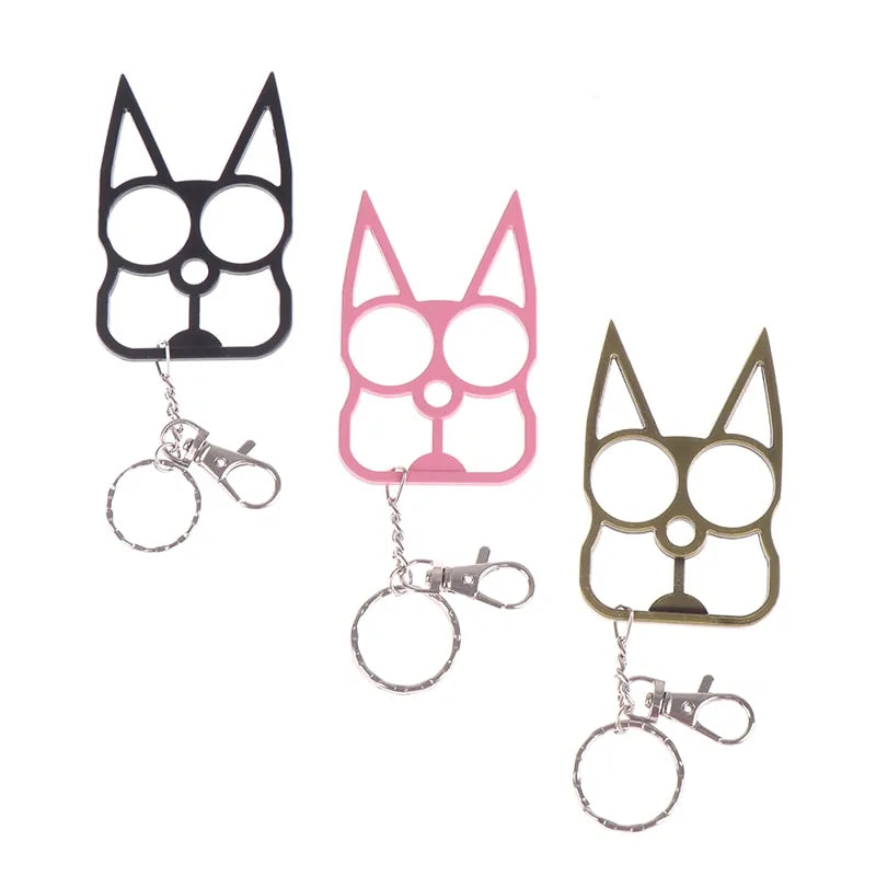 Portable Cute Cat Multifunction Outdoor Gadgets Keychain - DISCOVERIES DEPOT