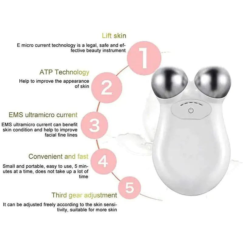 Beauty Microcurrent Facial Toning Massager - DISCOVERIES DEPOT