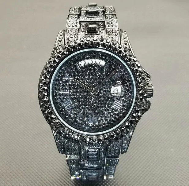 Men's Luxury Crystal Watches - DISCOVERIES DEPOT