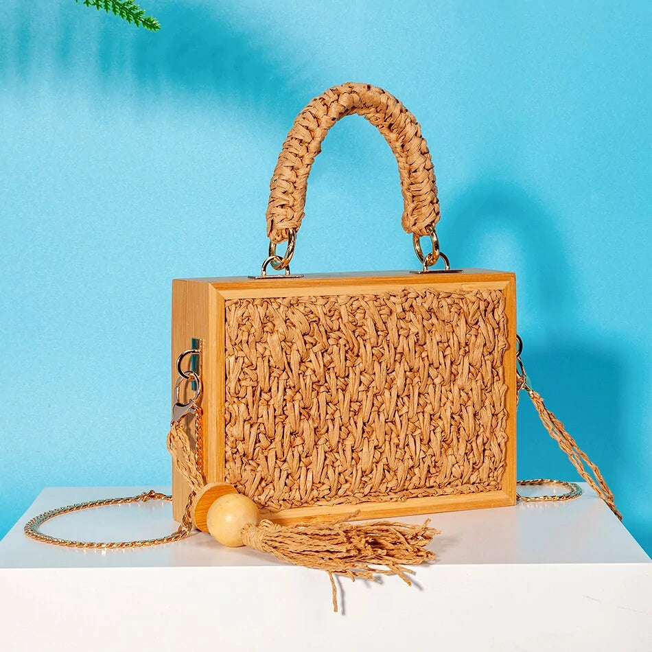 Retro Woven Straw Bags  DISCOVERIES DEPOT 27.69 