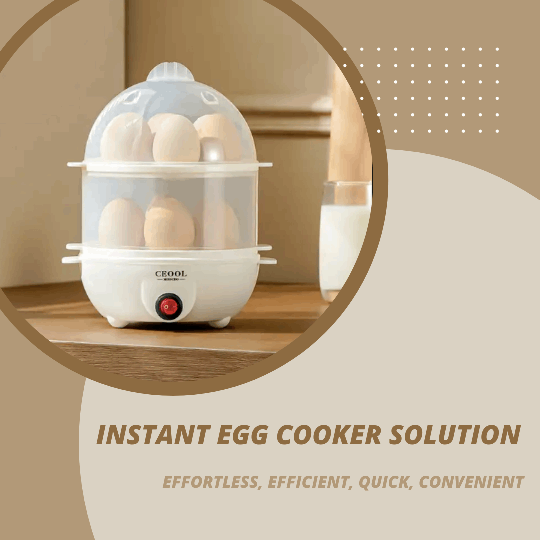 Electric Egg Cooker - Double Decker - DISCOVERIES DEPOT