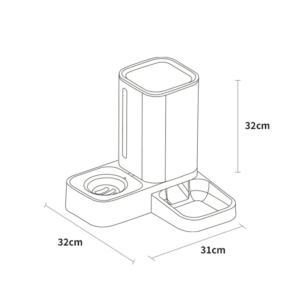 Cat Automatic Feeder - DISCOVERIES DEPOT