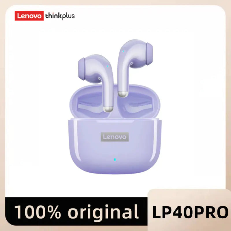 Original Lenovo LP40 Pro TWS Earphones Wireless Bluetooth - DISCOVERIES DEPOT