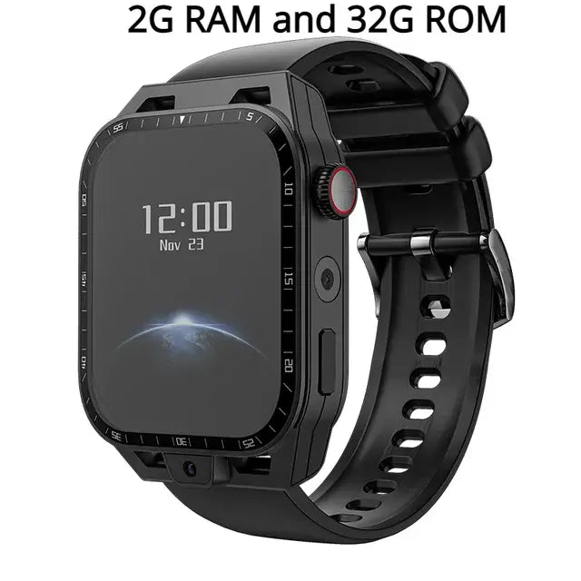 DW18 Smart Watch 4G LTE - WIFI - GPS Sports Watch - Dual Camera - DISCOVERIES DEPOT