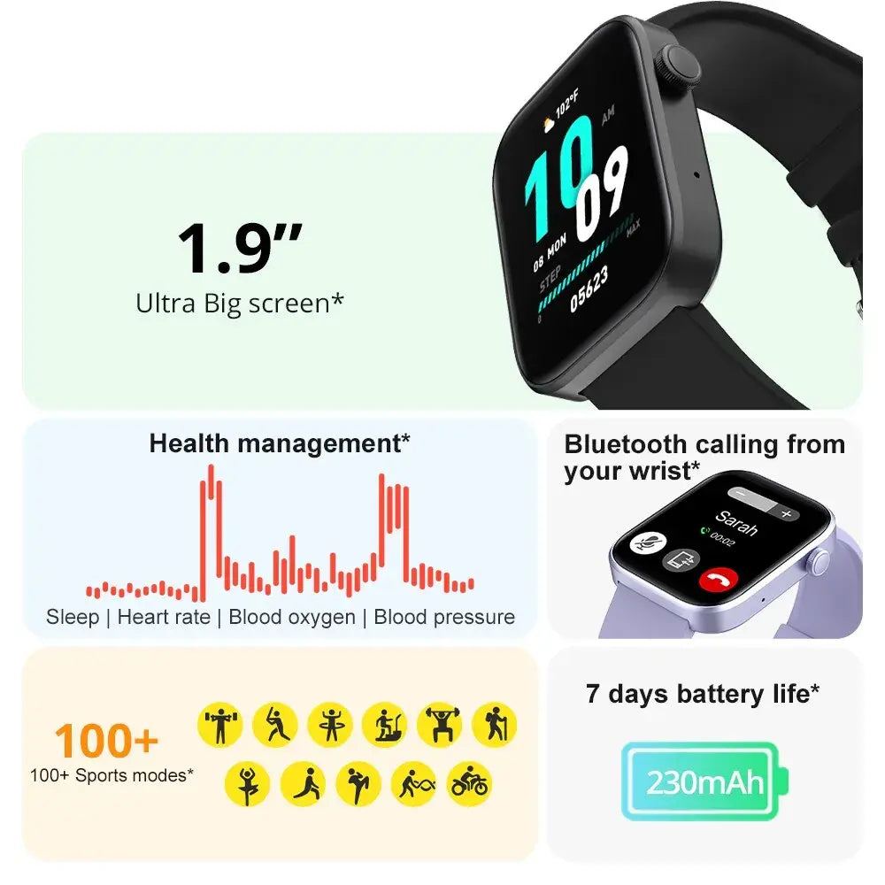 P71 Voice Calling Smartwatch - Waterproof - Smart Notifications - Voice Assistant - DISCOVERIES DEPOT