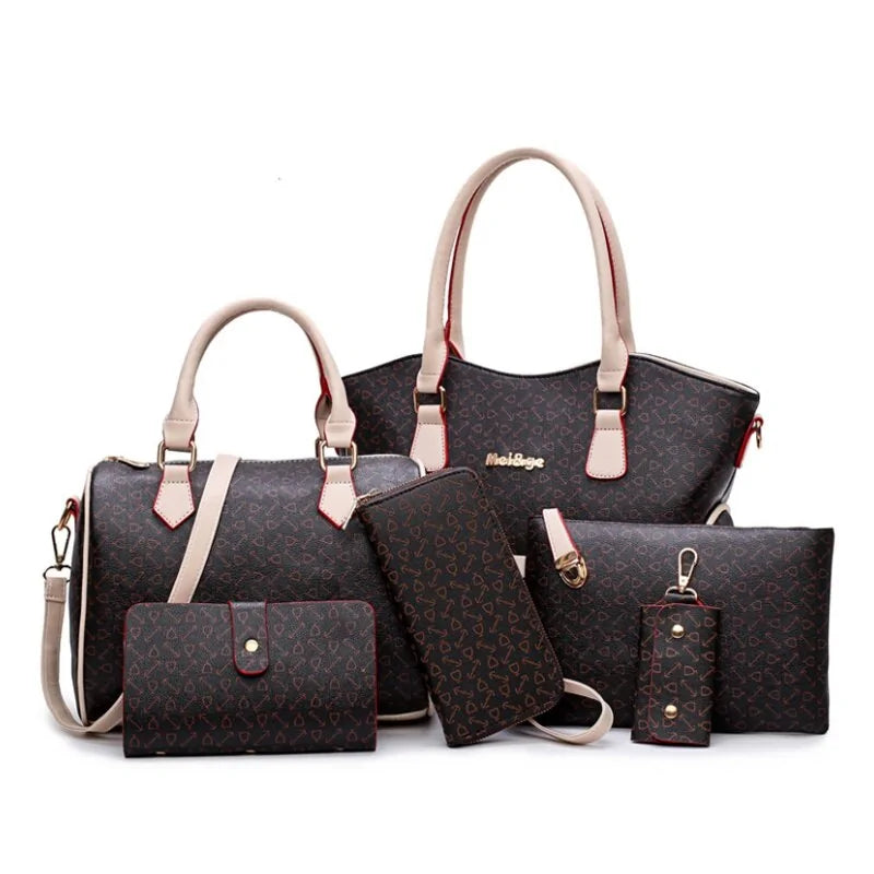 Women's Fashion Leather Bags  DISCOVERIES DEPOT 50.85 Brown