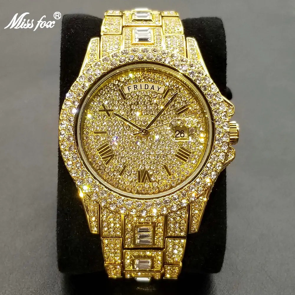 Men's Luxury Crystal Watches - DISCOVERIES DEPOT