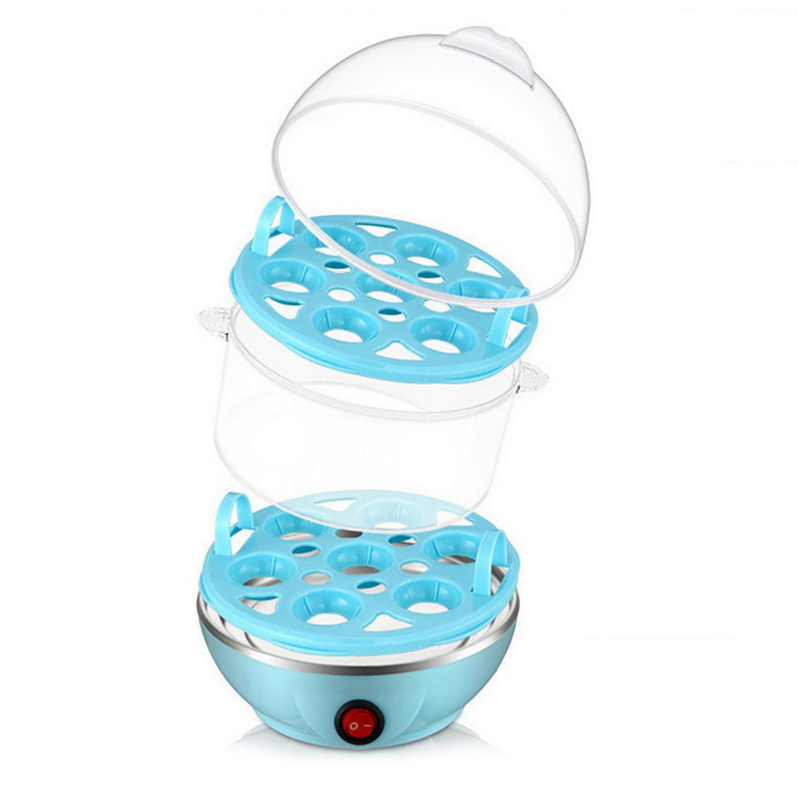 Electric Egg Cooker - Double Decker - DISCOVERIES DEPOT