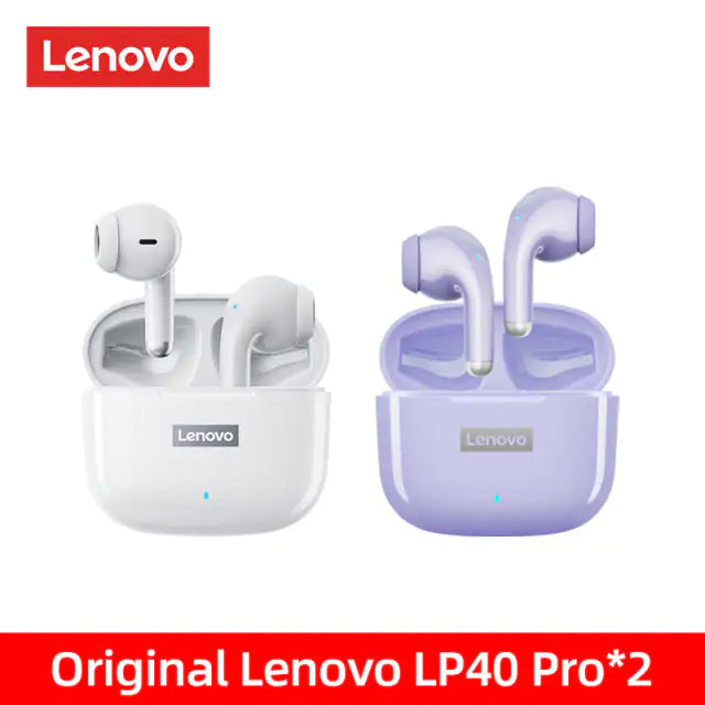 Original Lenovo LP40 Pro TWS Earphones Wireless Bluetooth - DISCOVERIES DEPOT