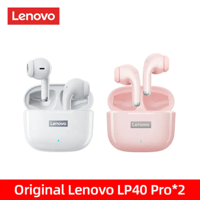 Original Lenovo LP40 Pro TWS Earphones Wireless Bluetooth - DISCOVERIES DEPOT