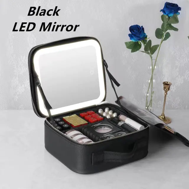 LED Light Cosmetic Bag - DISCOVERIES DEPOT