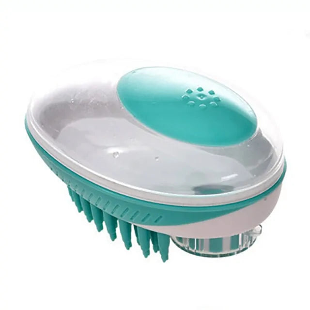 Pet Bath Brush 2-in-1 SPA & Massage Comb With Dirt/ Hair Remover - DISCOVERIES DEPOT