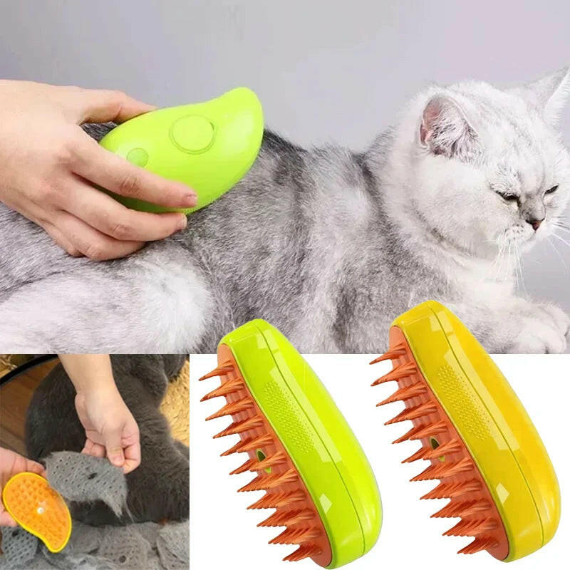 Pet Steam Brush - DISCOVERIES DEPOT