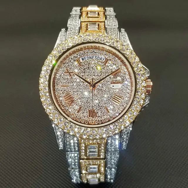 Men's Luxury Crystal Watches - DISCOVERIES DEPOT