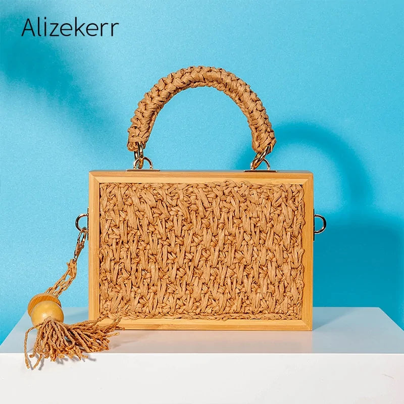 Retro Woven Straw Bags  DISCOVERIES DEPOT 27.69 