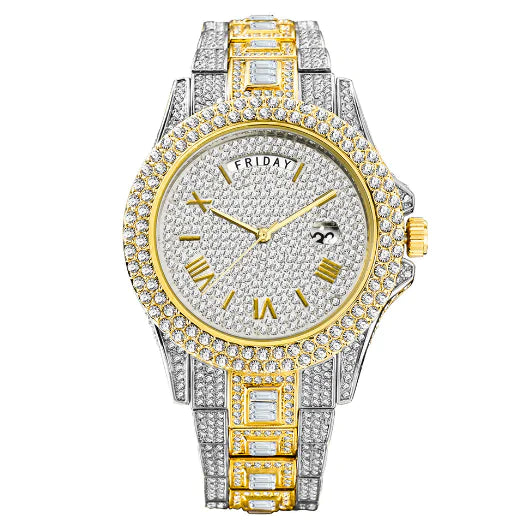 Men's Luxury Crystal Watches - DISCOVERIES DEPOT