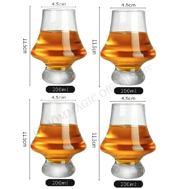 Crystal Tasting Glasses - DISCOVERIES DEPOT