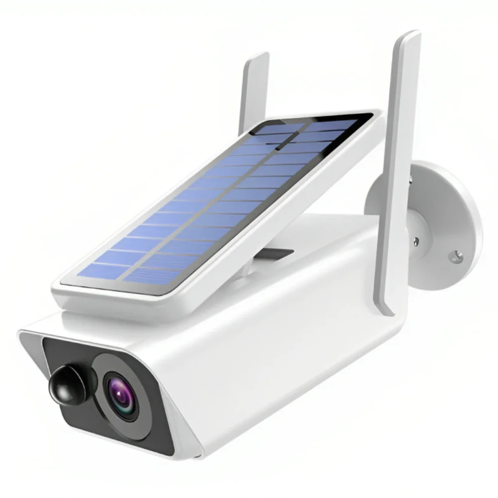 Solar Powered Security Camera DISCOVERIES DEPOT