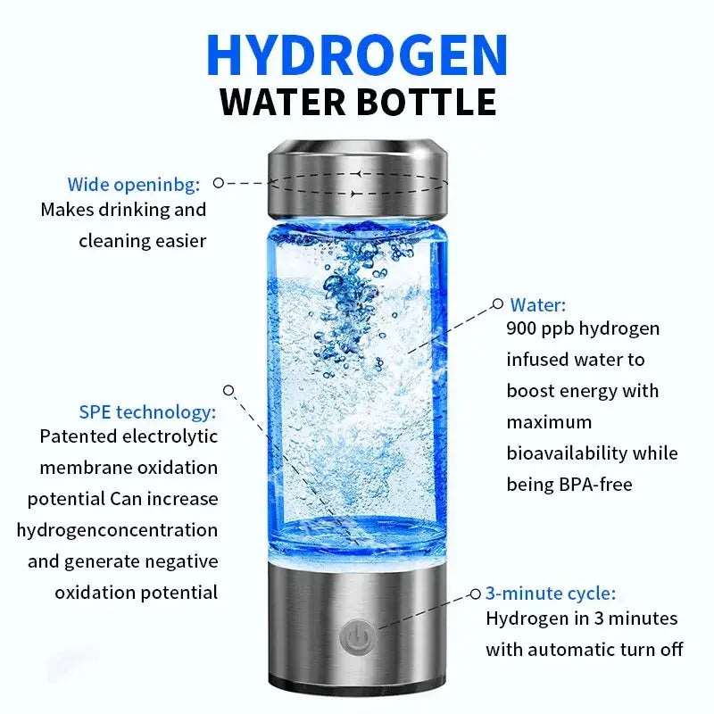 420ml Electric Hydrogen Rich Cup - DISCOVERIES DEPOT