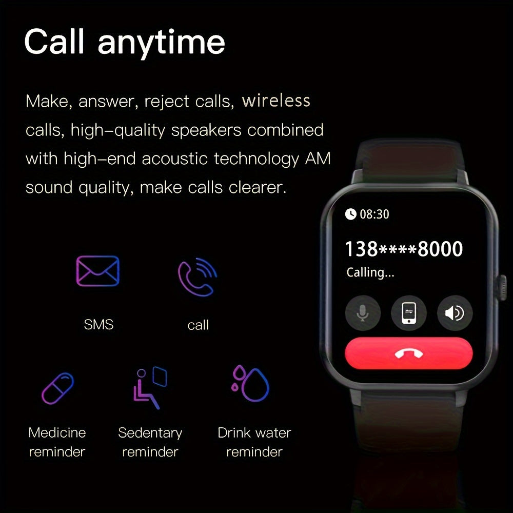 Smartwatch with Call - 1.83'' Screen, Sports Modes, AI Control