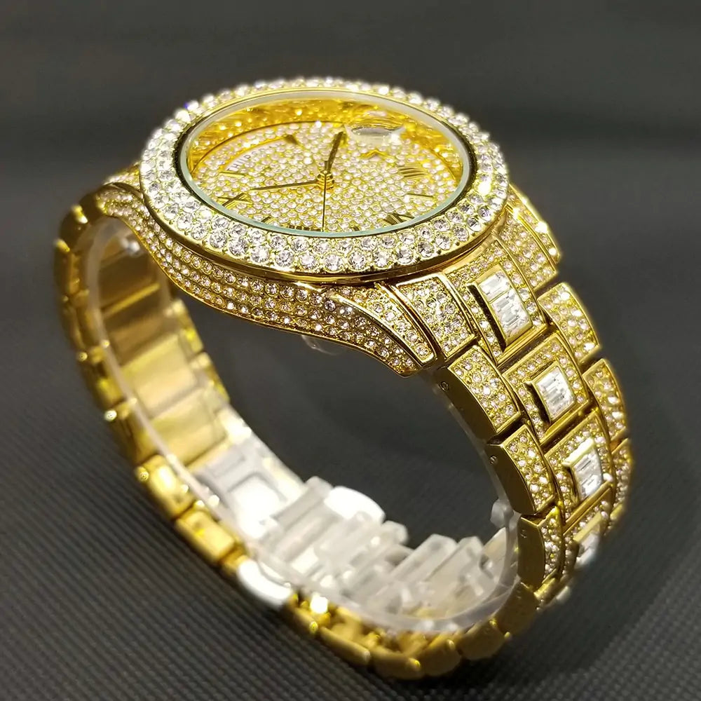 Men's Luxury Crystal Watches - DISCOVERIES DEPOT