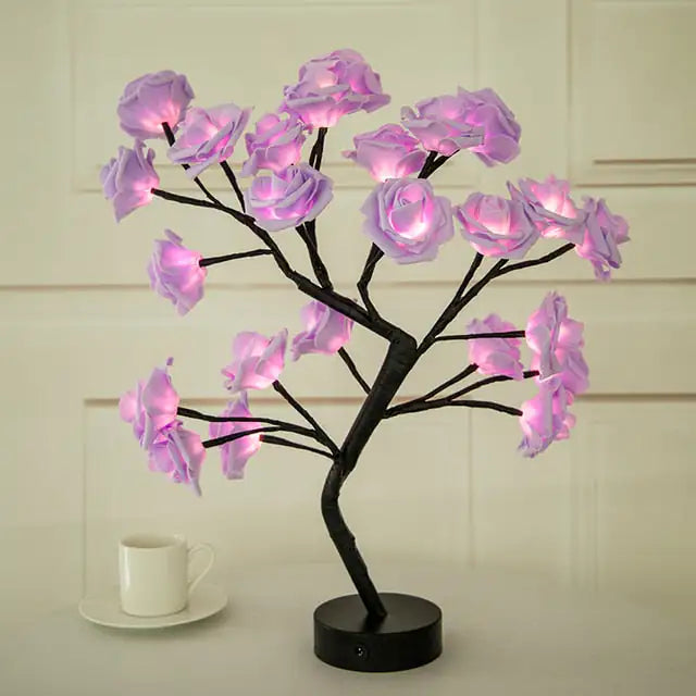 Blossom Bliss Glowing Rose Tree - DISCOVERIES DEPOT