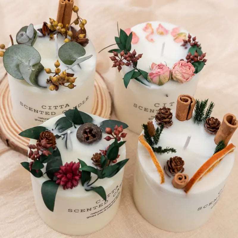 Creative Soy Wax Romantic Aromatherapy Candles - DISCOVERIES DEPOT