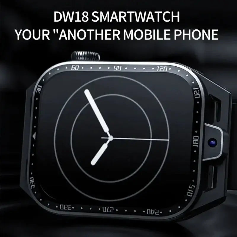 DW18 Smart Watch 4G LTE - WIFI - GPS Sports Watch - Dual Camera - DISCOVERIES DEPOT