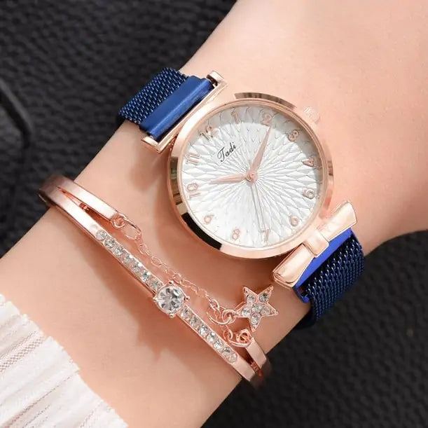 Luxury Magnetic Quartz Bracelet Watches - DISCOVERIES DEPOT