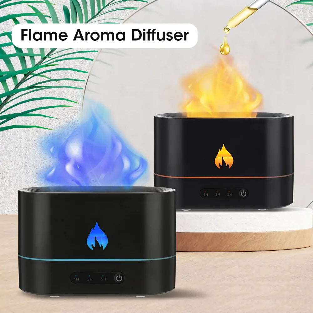 Double Color Flame Diffuser - DISCOVERIES DEPOT