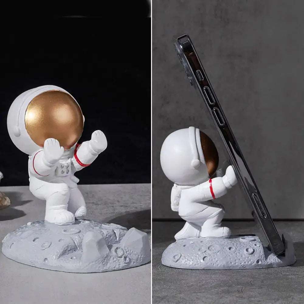 Astronaut Shape Phone Holder - DISCOVERIES DEPOT