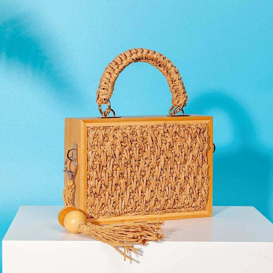 Retro Woven Straw Bags  DISCOVERIES DEPOT 27.69 